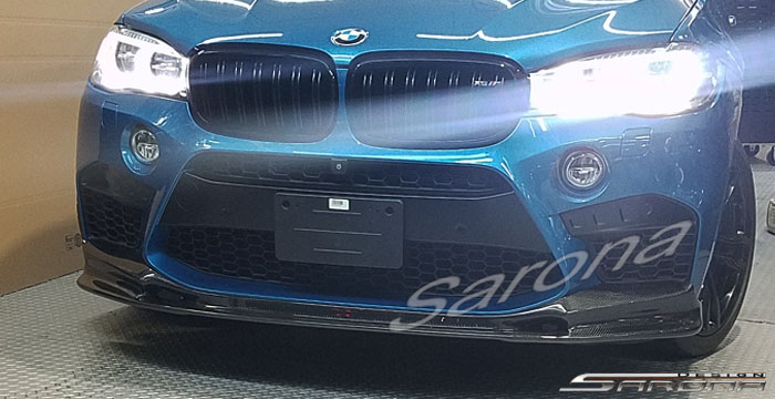 Custom BMW X6  SUV/SAV/Crossover Front Lip/Splitter (2015 - 2018) - $450.00 (Part #BM-097-FA)